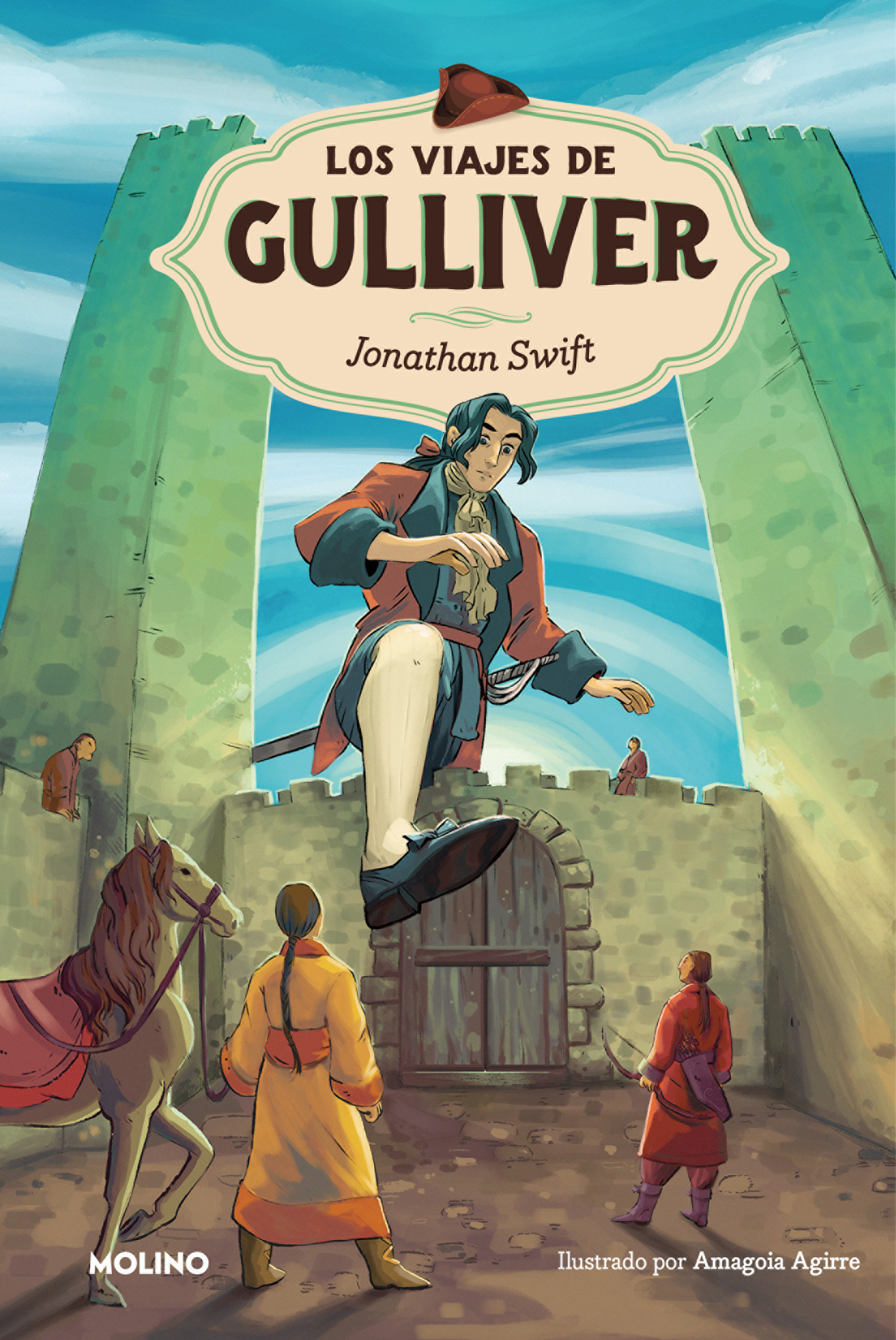 Los Viajes De Gulliver / Gulliver'S Travels (Hardcover Book)