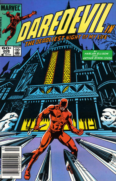 Daredevil #208 [Newsstand]-Near Mint (9.2 - 9.8)