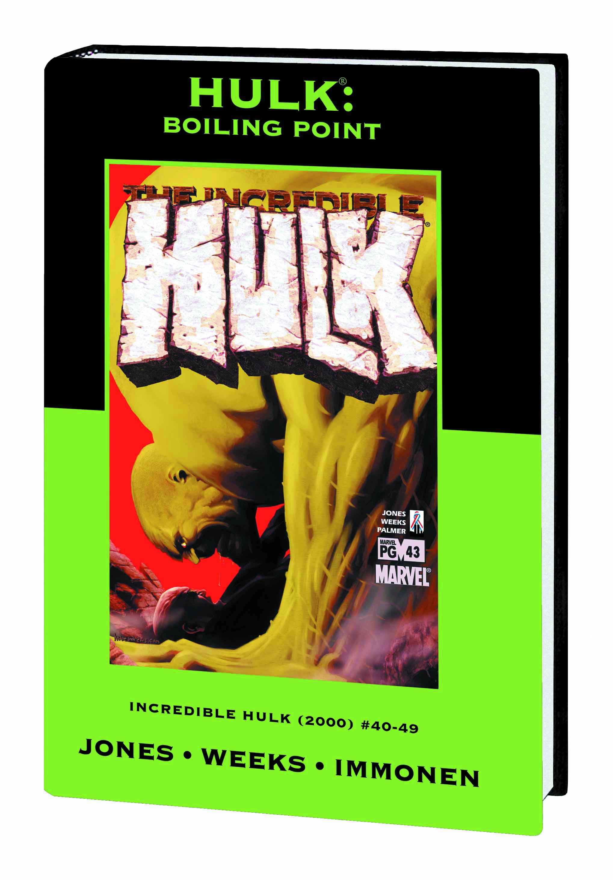 Hulk Boiling Point Hardcover Direct Market Variant Edition 102