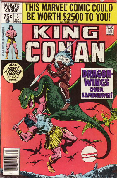 King Conan #3 [Newsstand]-Fine 