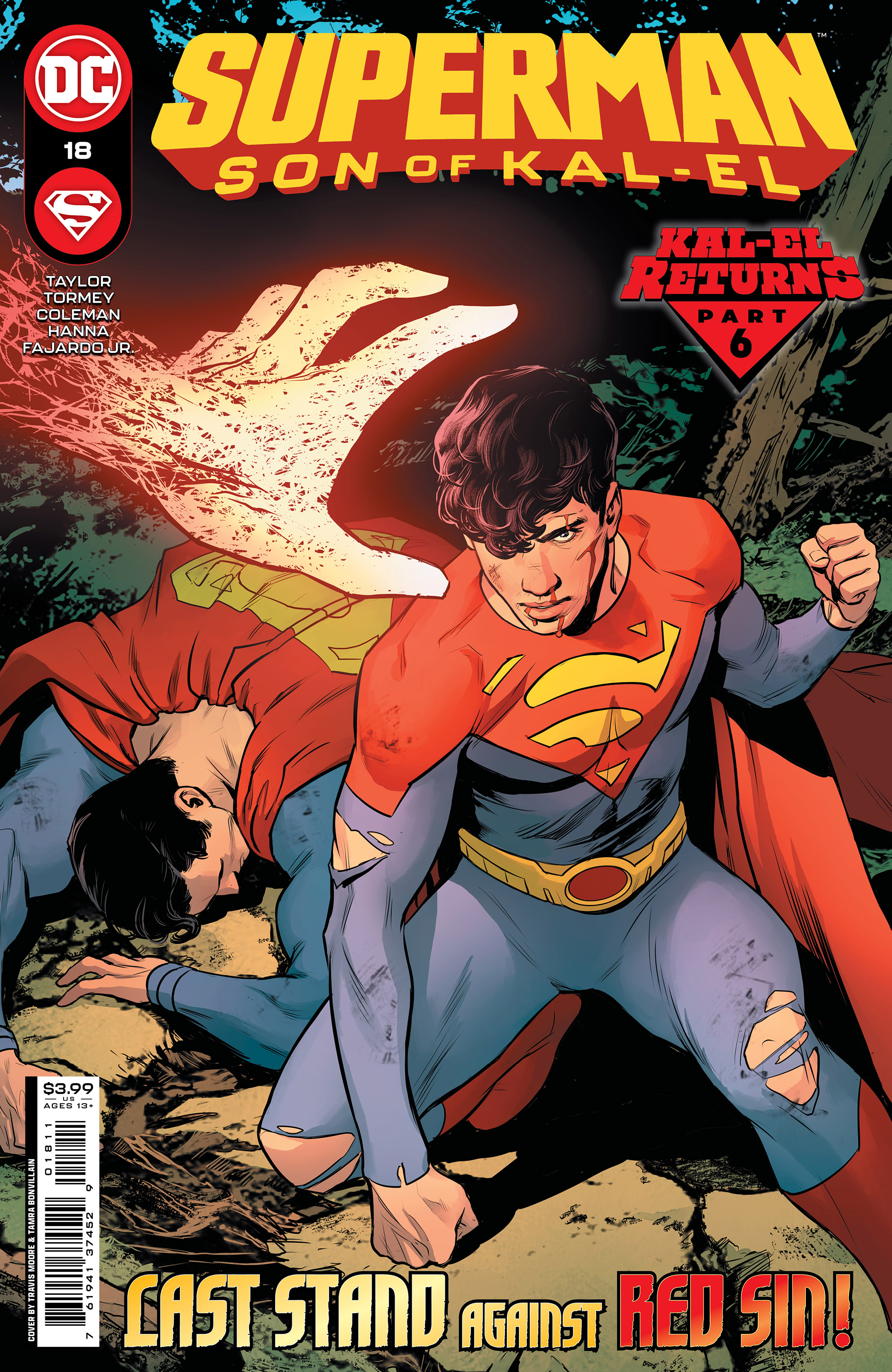 Superman Son of Kal-El #18 Cover A Travis Moore (Kal-El Returns)