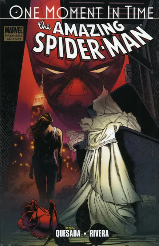 Spider-Man One Moment Time Hardcover Dm Quesada Cover Edition