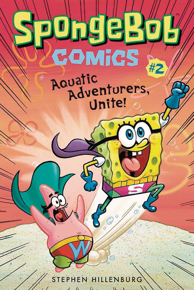 Spongebob Comics Graphic Novel Volume 2 Aquatic Adventurers Unite