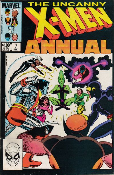 X-Men Annual #7 - Vf- 