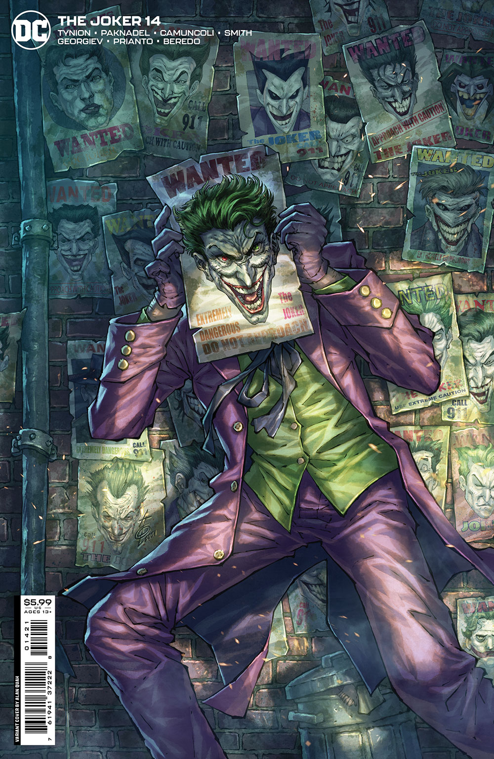 Joker #14 Cover B Alan Quah Variant