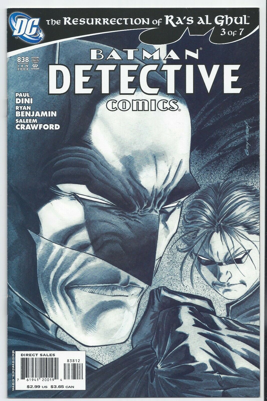 Detective Comics #838 2nd Printing (1937)
