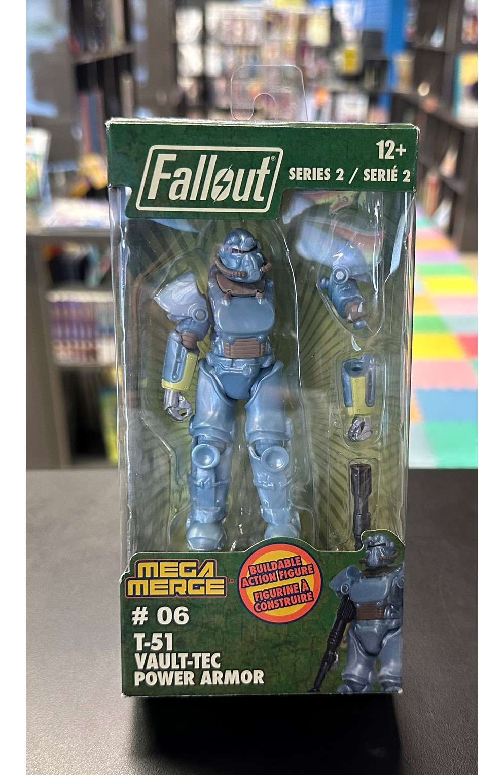 Just Toys Fallout T-51 Vault-Tec Power Armor Complete Open Item