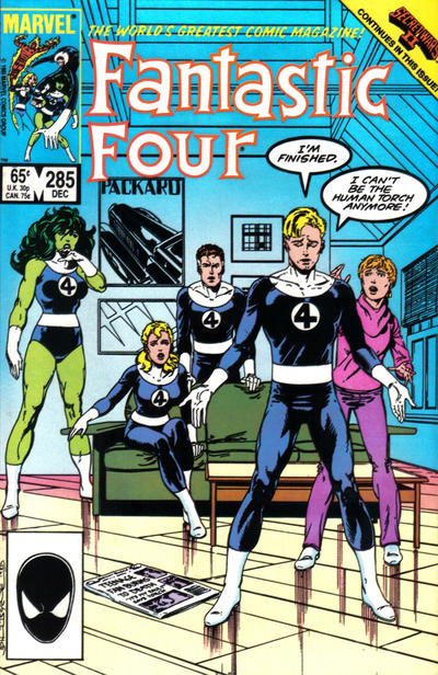 Fantastic Four #285 [Direct]-Fine