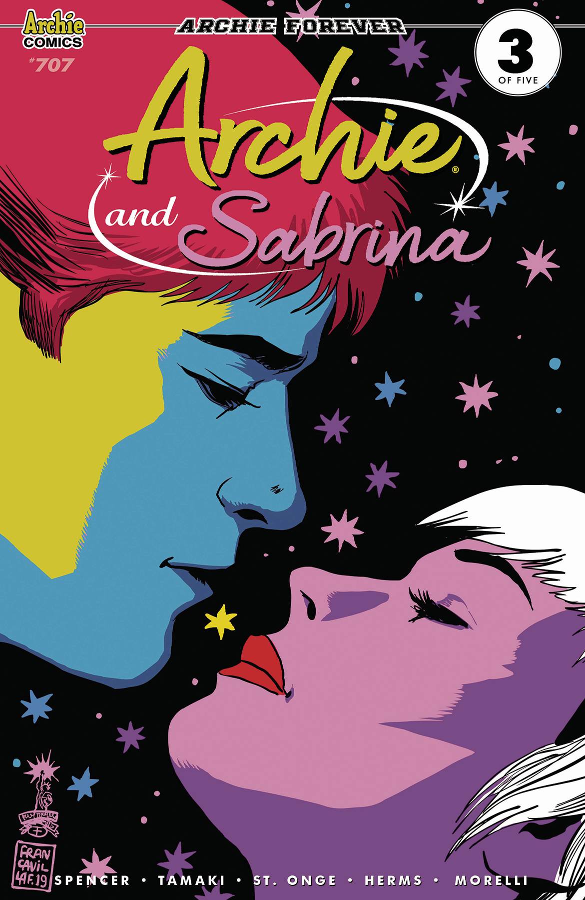 Archie #707 (Archie & Sabrina Part 2) Cover B Francavilla