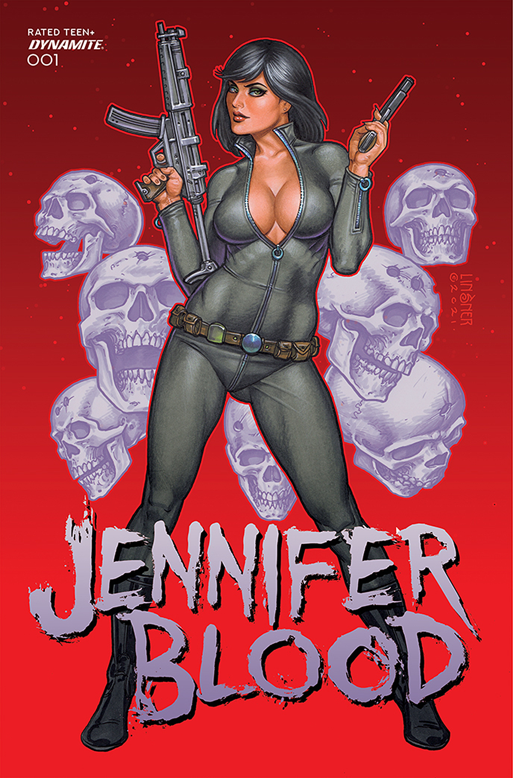 Jennifer Blood #1 Cover B Linsner (Mature)