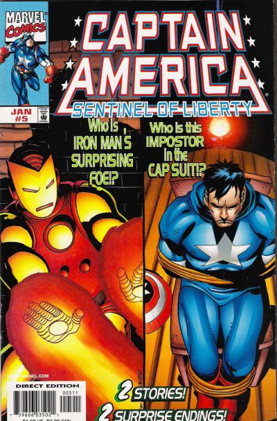 Captain America: Sentinel of Liberty #5 [Direct Edition]-Fine (5.5 – 7)