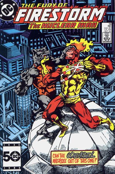 The Fury of Firestorm #39 [Direct]-Very Good (3.5 – 5)
