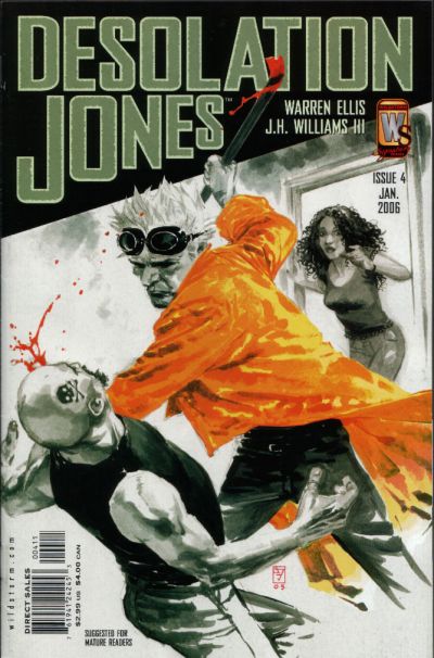 Desolation Jones #4-Very Fine (7.5 – 9)