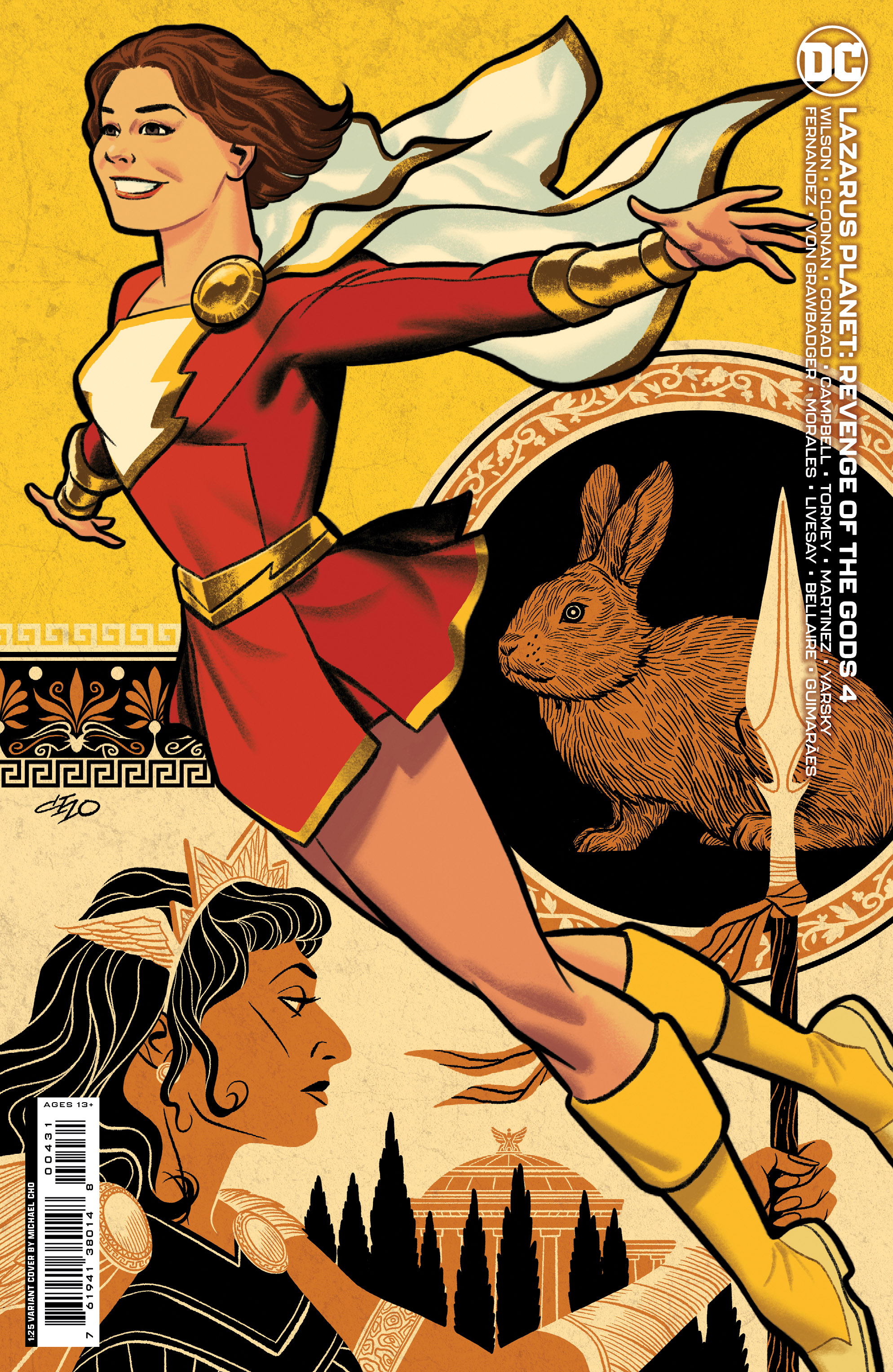 Lazarus Planet Revenge of the Gods #4 Cover C 1 for 25 Incentive Michael Cho Card Stock Variant (Of 4)