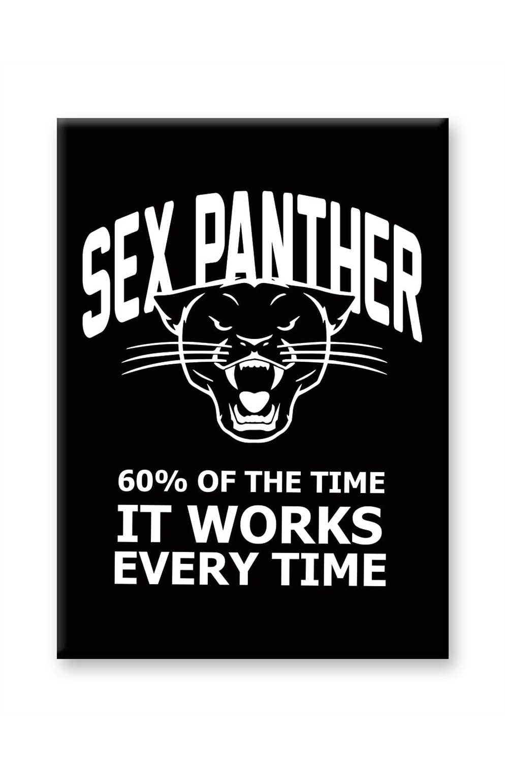 Anchorman - Sex Panther Flat Magnet