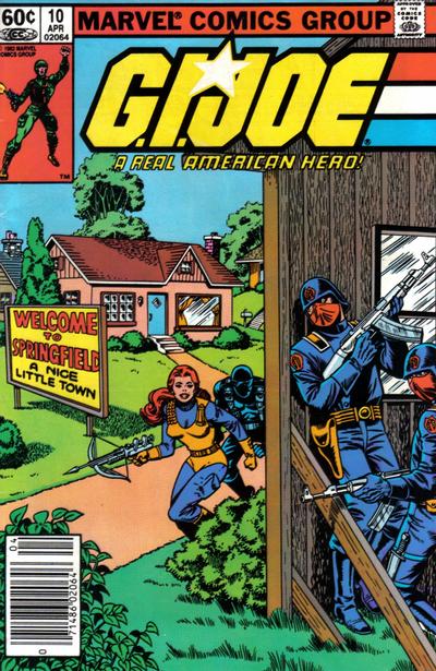 G.I. Joe, A Real American Hero #10 [Newsstand]