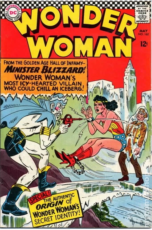 Wonder Woman #162 1966 (Good) Pre-Owned