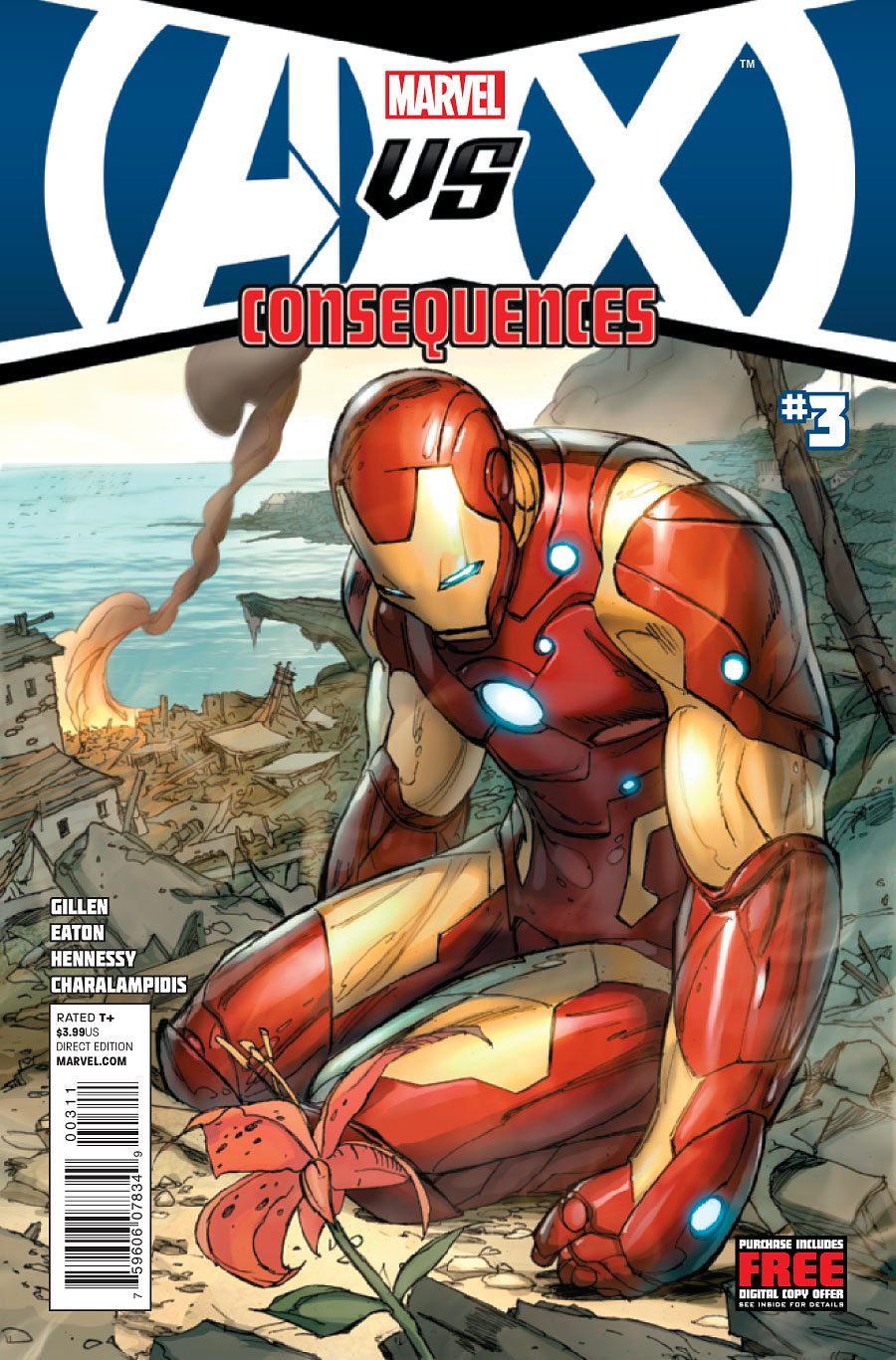 Avengers Vs. X-Men Consequences #3 (2nd Printing Variant) (2012)