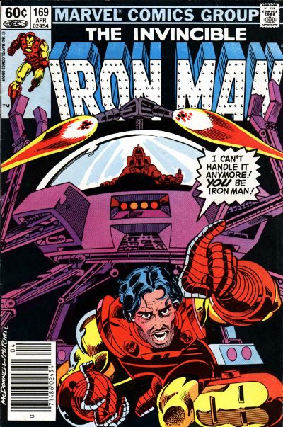 Iron Man #169 [Newsstand] - Vg- 3.5