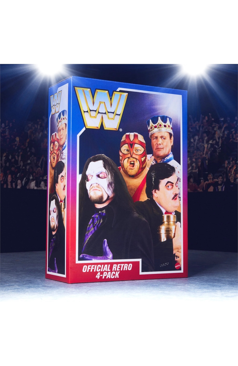 Wwe Retro Action Figure 4-Pack Bundle Wave 4