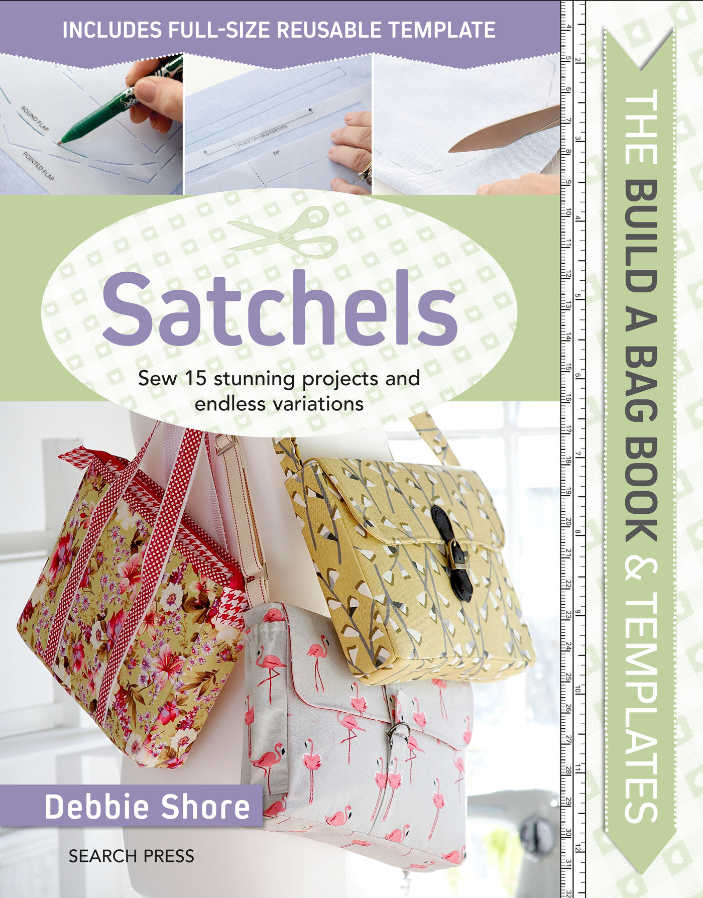 Build A Bag Book & Templates: Satchels (Hardcover Book)
