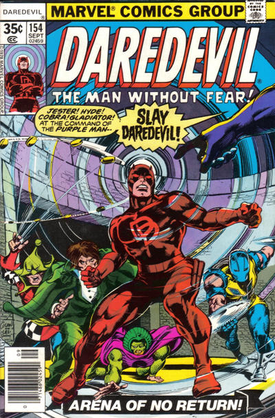 Daredevil #154 [Regular Edition]-Near Mint (9.2 - 9.8)