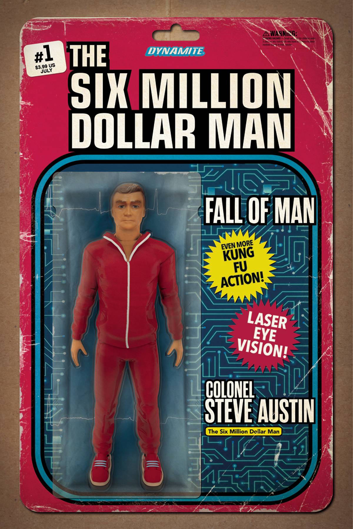 Six Million Dollar Man Fall #1 Cover B 1 for 10 Incentive