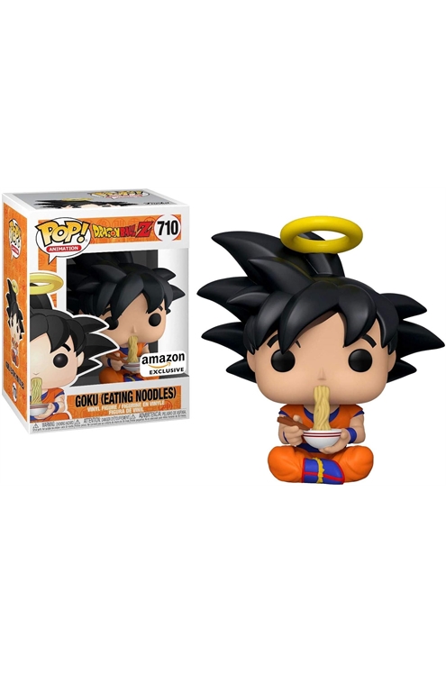 Funko Pop Dragon Ball Z Goku Eating Noodles 710 Pre-Owned