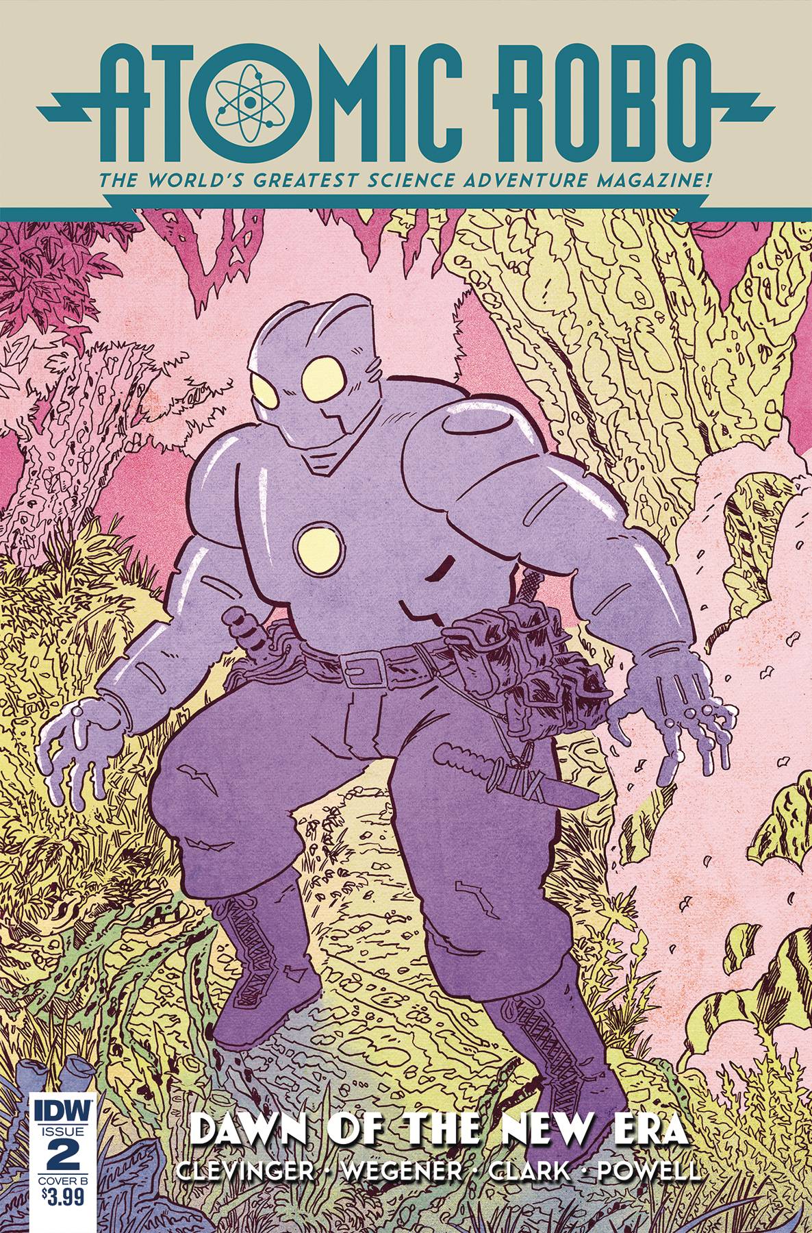 Atomic Robo & Dawn of New Era #2 Cover A Wegener (Of 5)