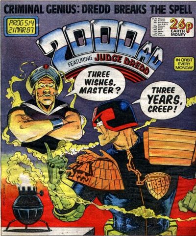 2000 AD #514-Near Mint (9.2 - 9.8)