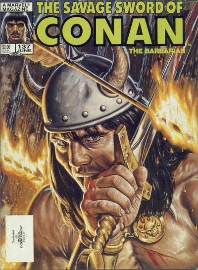 The Savage Sword of Conan #137 [Direct]