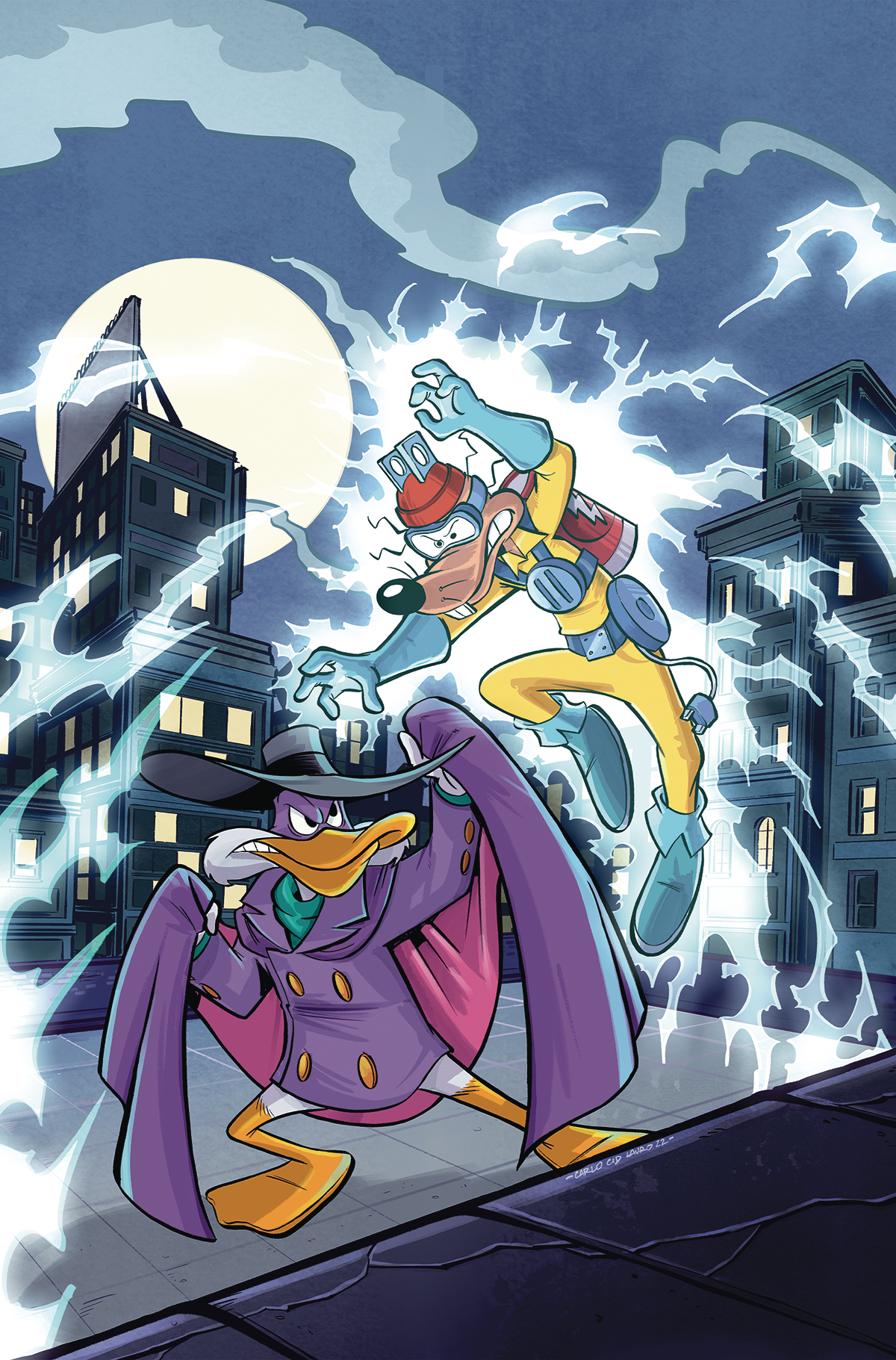 Darkwing Duck #1 Cover K 1 for 25 Incentive Lauro Virgin