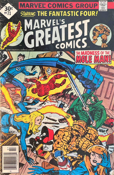 Marvel's Greatest Comics #71 [Whitman] (1969)-Fine (5.5 – 7)