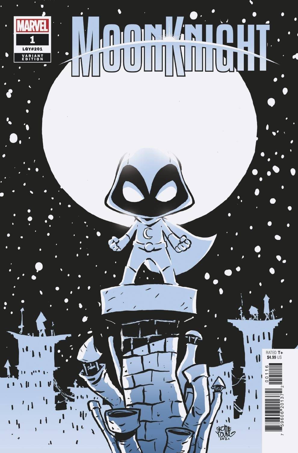 Moon Knight #1 Young Variant (2021)