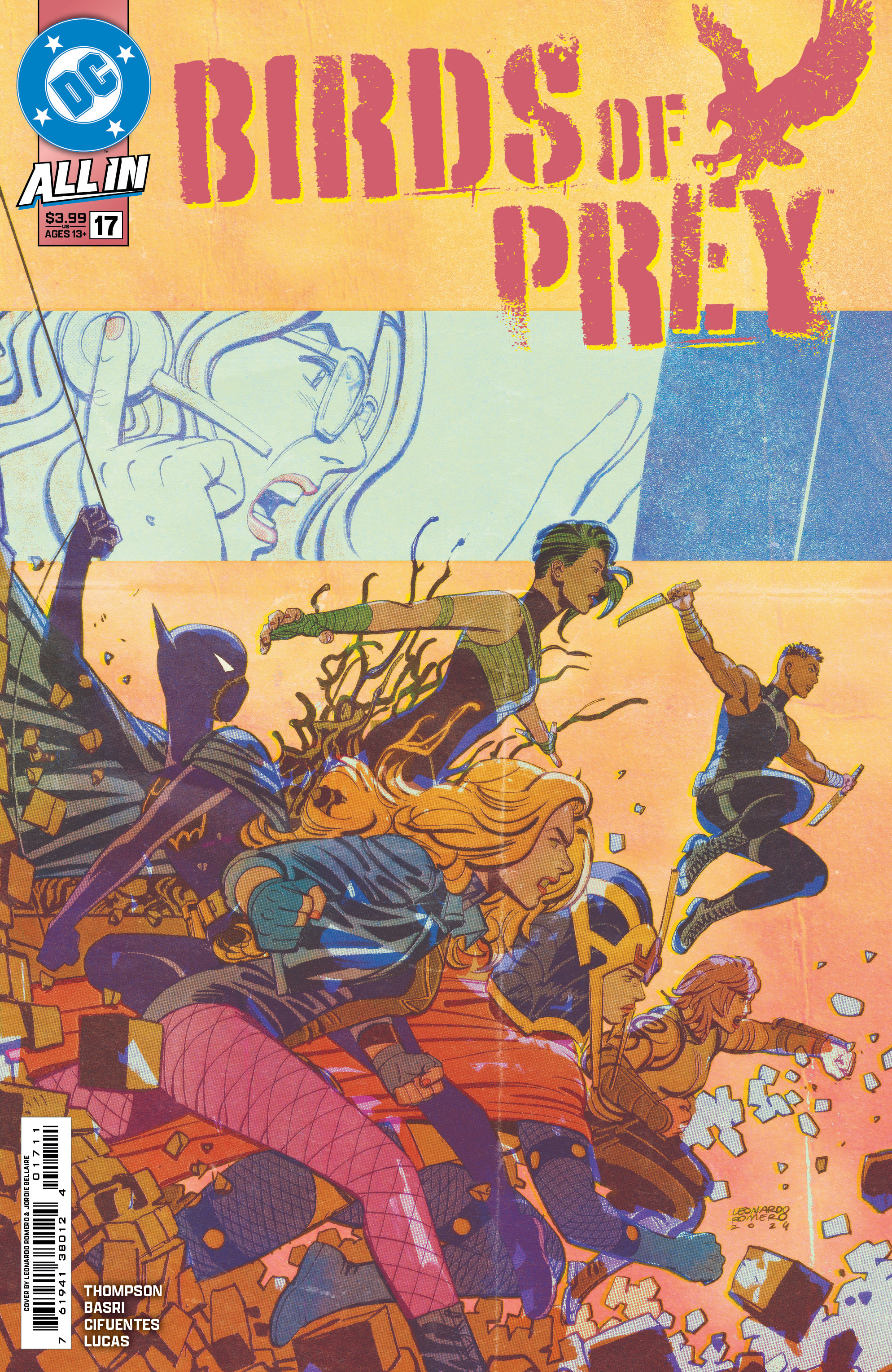 Birds of Prey #17 Cover A Leonardo Romero