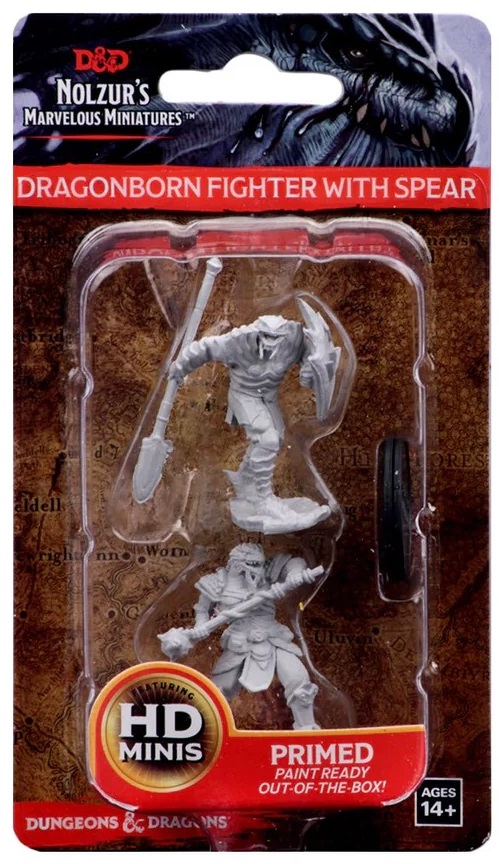 Dungeons & Dragons Premium: Dragonborn Male Fighter