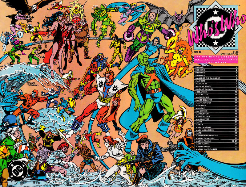 Who's Who: The Definitive Directory of The DC Universe #14 [Direct]-Fine