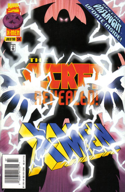X-Men #54 [Newsstand]-Fine (5.5 – 7)