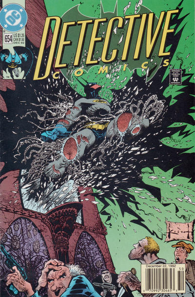 Detective Comics #654 [Newsstand]-Very Good (3.5 – 5)