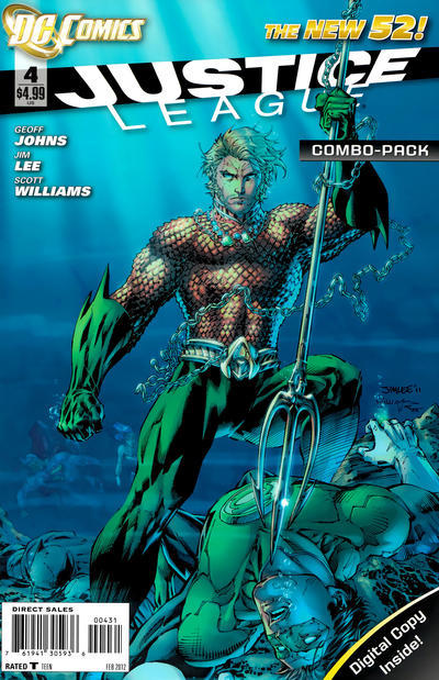 Justice League #4 Combo Pack (2011)