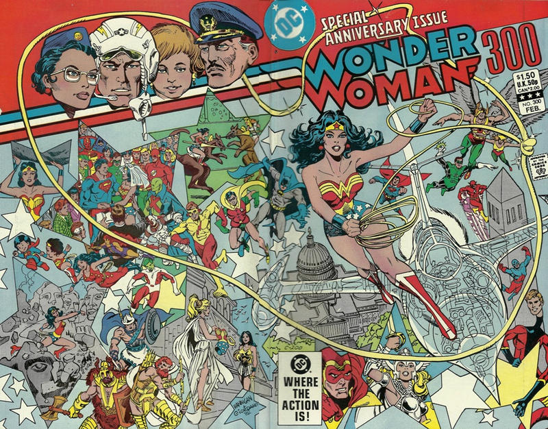 Wonder Woman #300 [Direct]-Good (1.8 – 3)1St Appearance of Lyta Trevor Aka Lyra Hall, Later Aka Fury