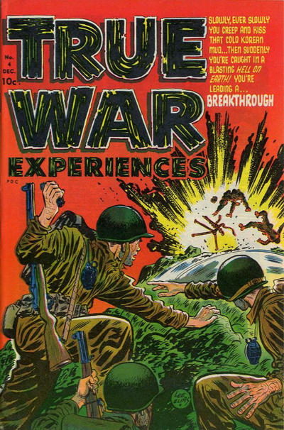 True War Experiences #4 (1952)- G 2.0