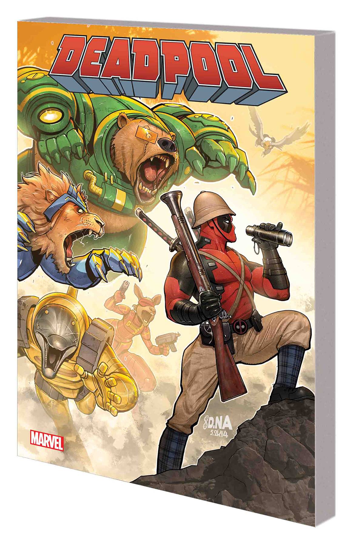 Deadpool Classic Graphic Novel Volume 19 Make War Not Love
