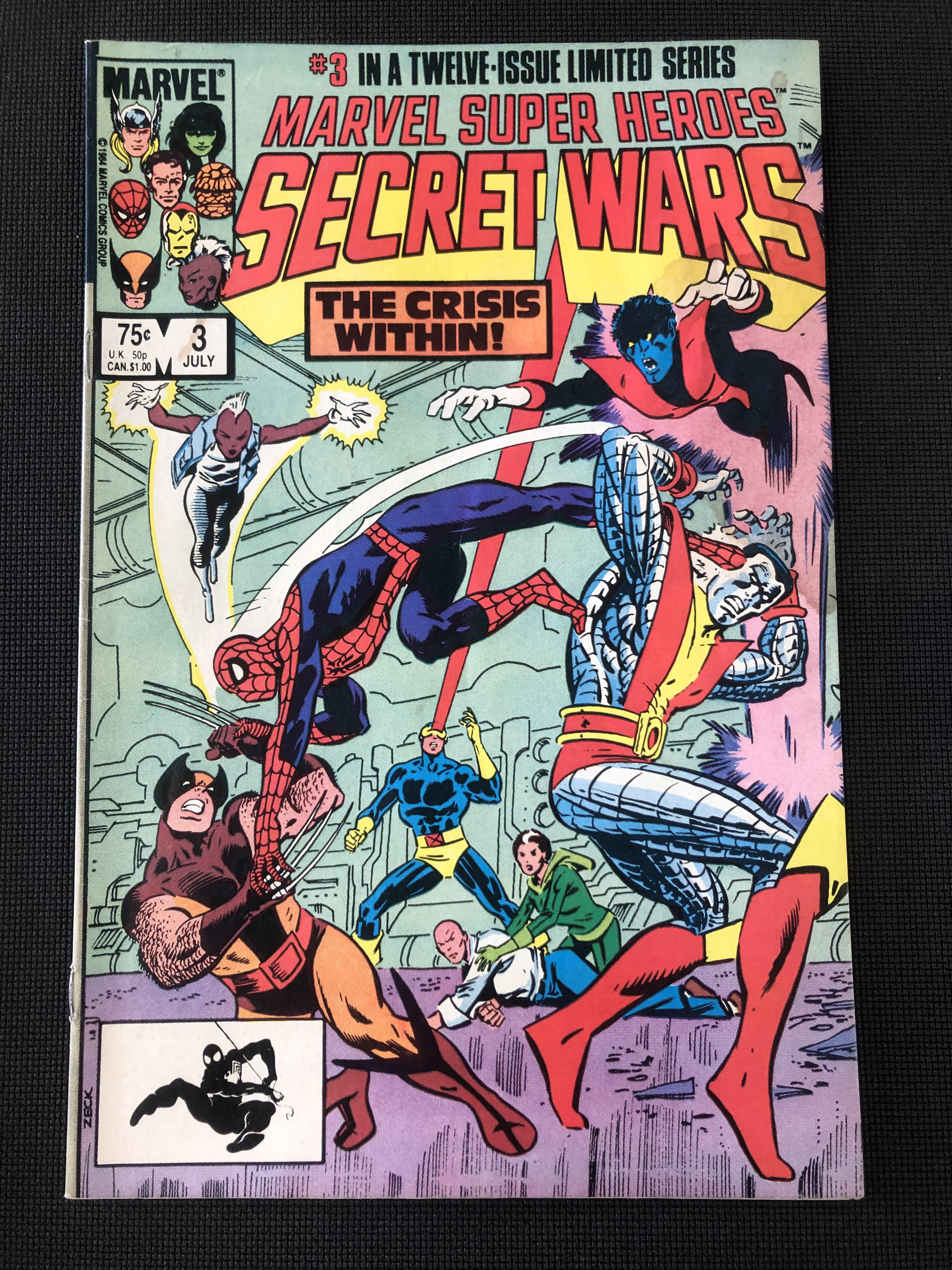 Marvel Super Heroes Secret Wars #3 (1984 Series)