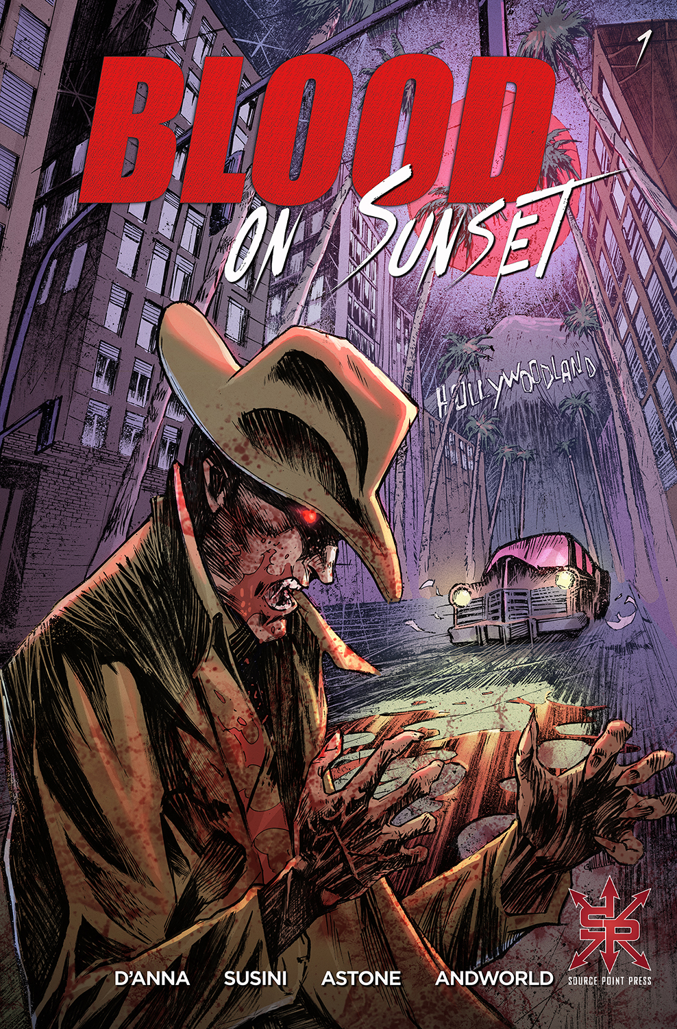 Blood On Sunset #1 Cover A Susini (Mature) (Of 5)