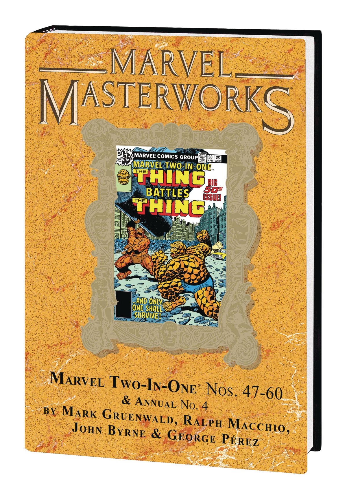 Marvel Masterworks Marvel Two In One Hardcover Volume 5 Direct Market Variant Edition 296