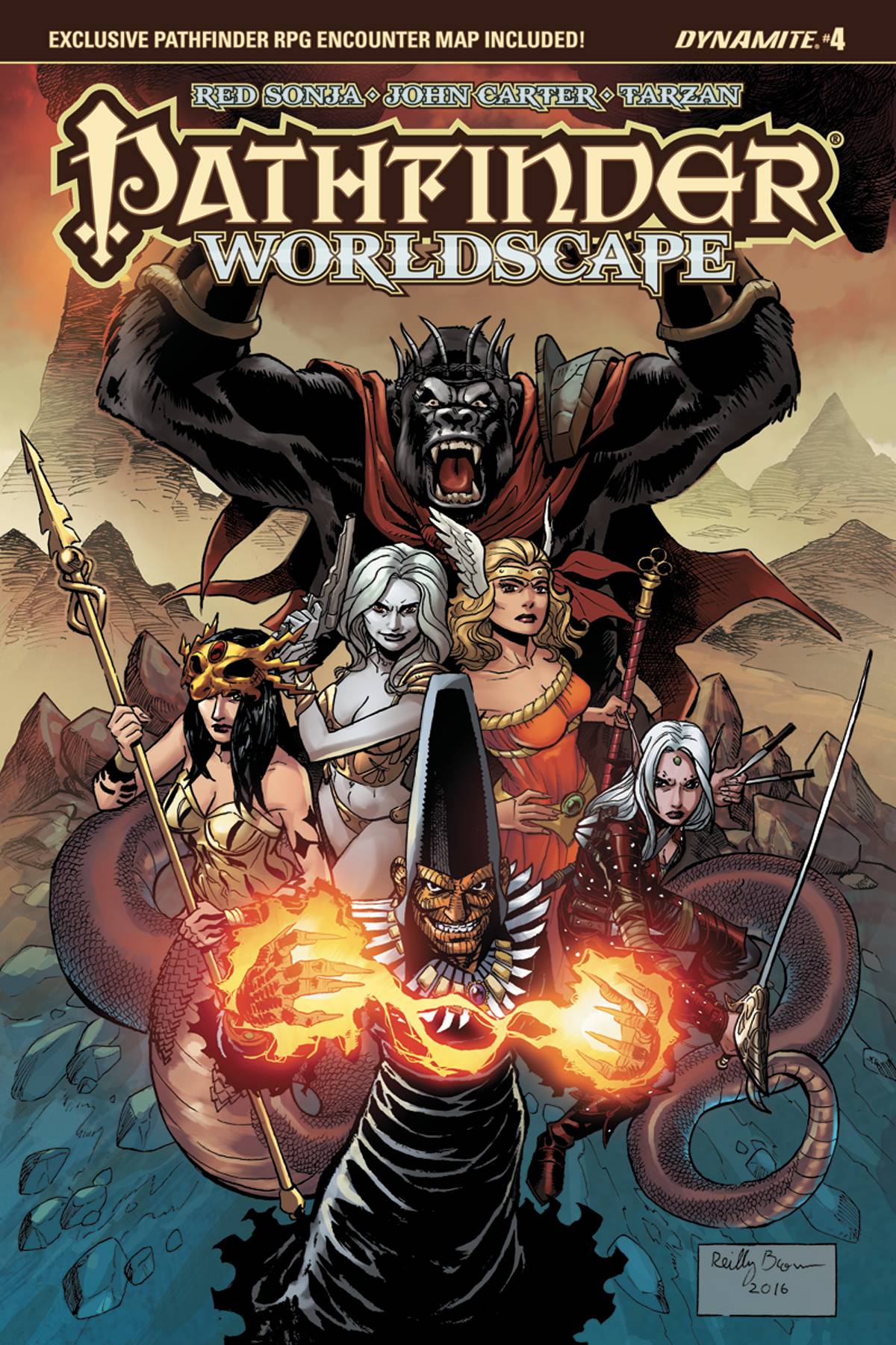 Pathfinder Worldscape #4 Cover A Brown