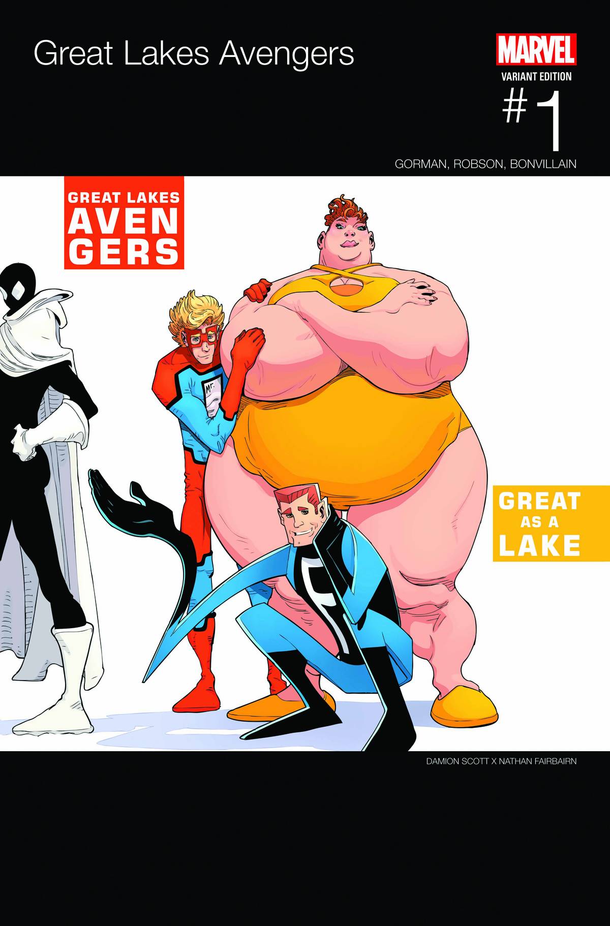 Great Lakes Avengers #1 (Scott Hip-Hop Variant) (2016)