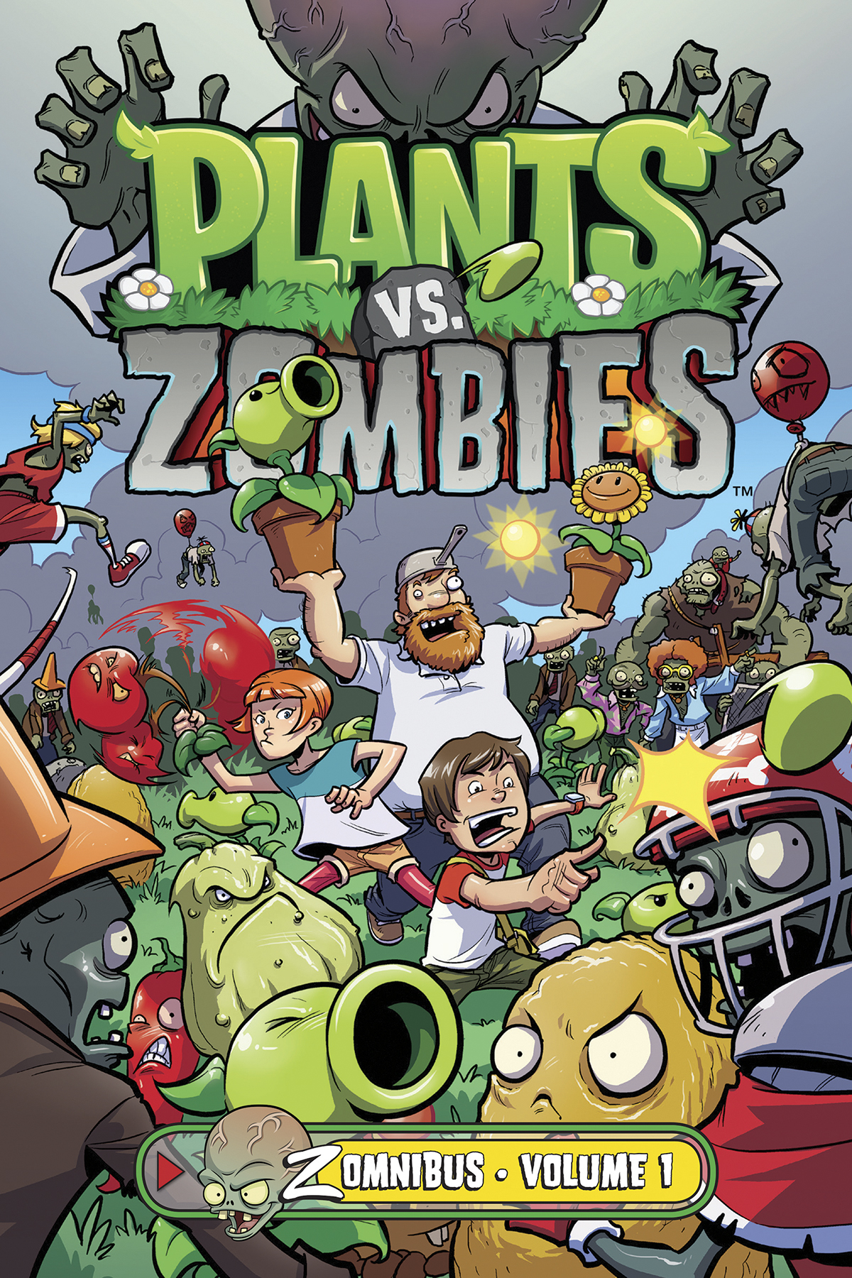 Plants Vs Zombies Zomnibus Hardcover Volume 1