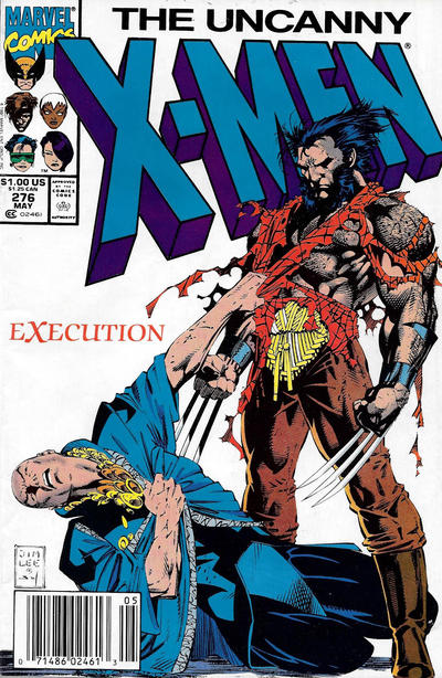The Uncanny X-Men #276 [Newsstand]-Good (1.8 – 3)